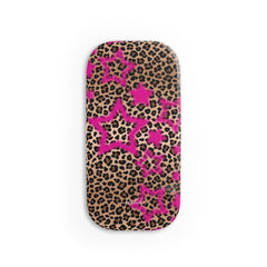 Y2K Leopard Click-On Phone Grip by etchd
