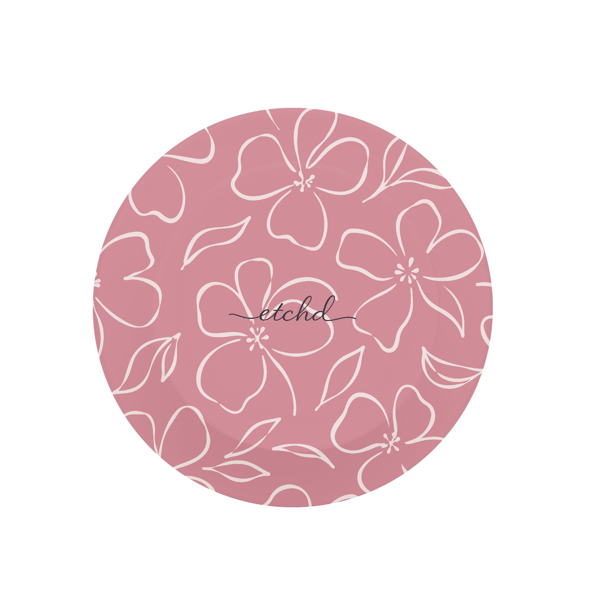 Blush & Cream Floral Phone Grip And Stand by etchd, view 2