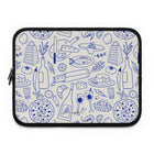 Food Pattern Funda para portátil