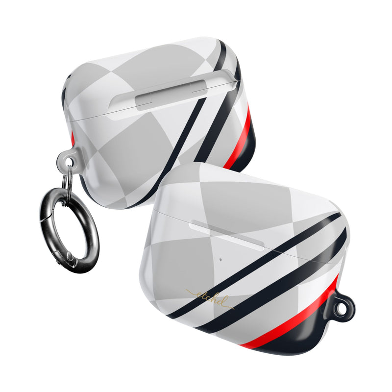 Checkered Flag AirPod Case by etchd, view 10