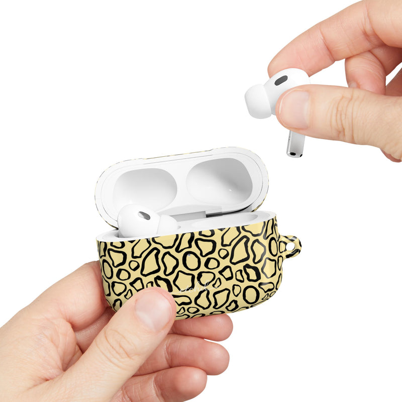 Abstract Print Butter AirPod Case by etchd, view 11