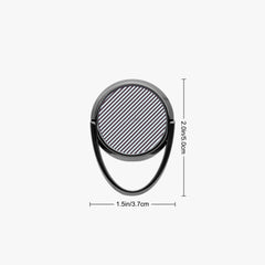 Blue And Plum Striped Phone Ring Holder by etchd, view 3