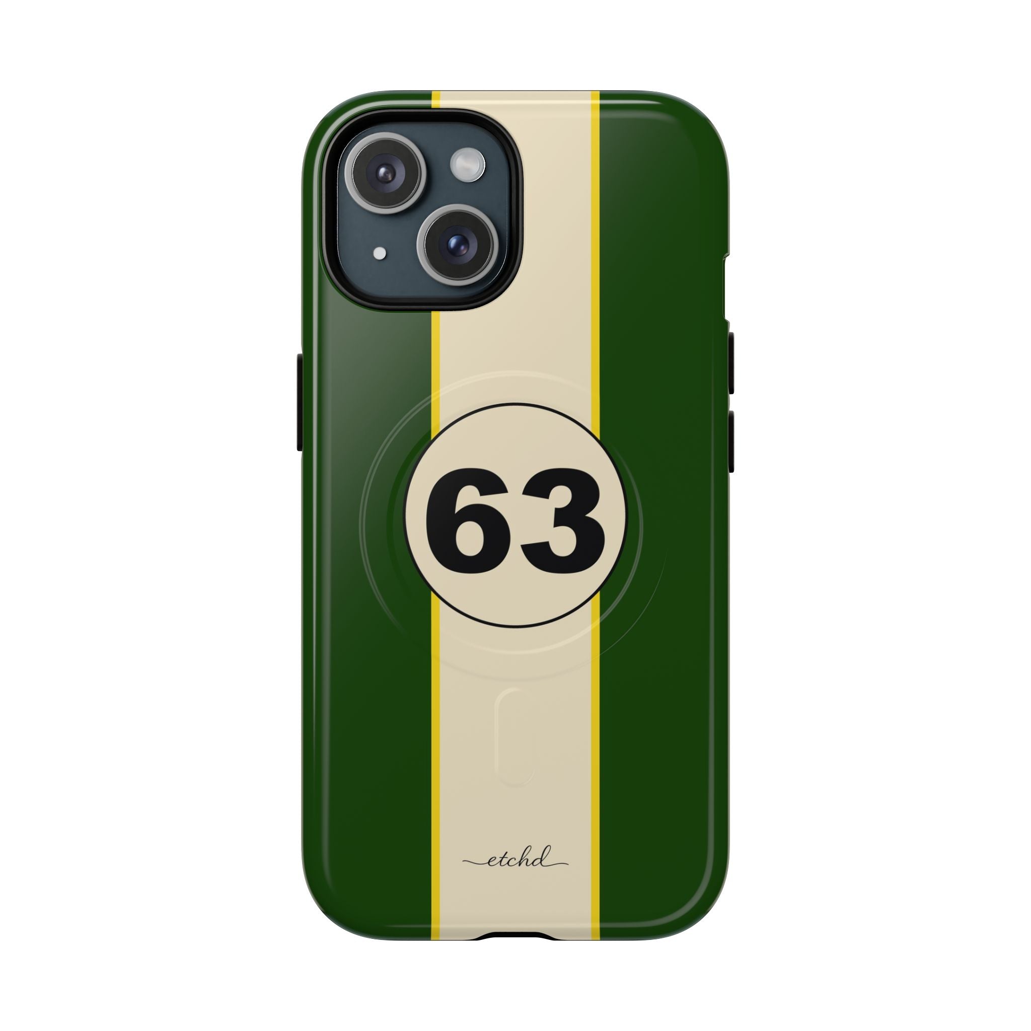 Heritage 63 Magnetic Phone Case by etchd, view 2