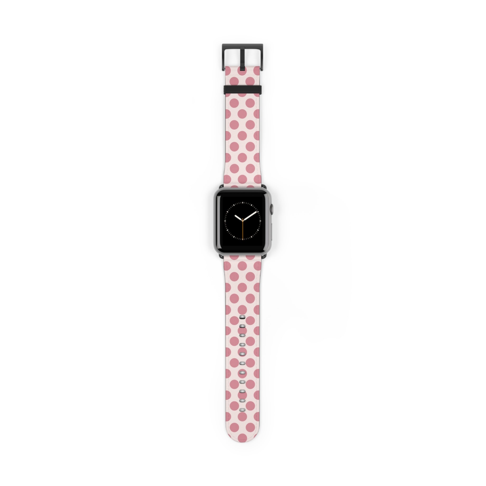 Blush Polka Dot Smartwatch Strap by etchd, view 2