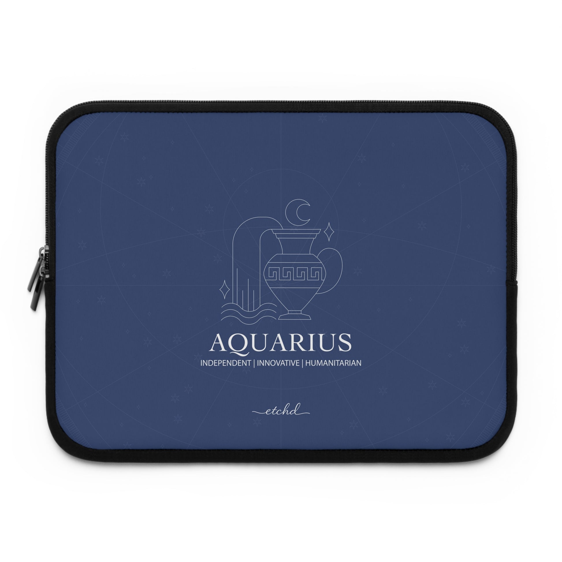 Aquarius Laptop Sleeve by etchd