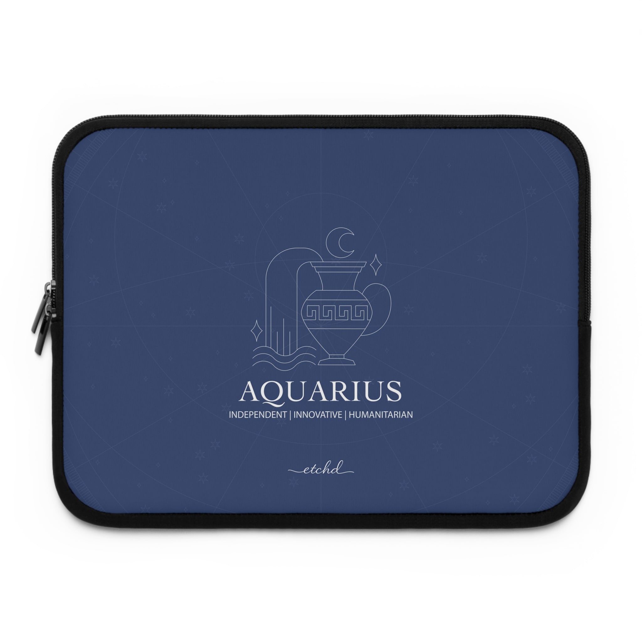 Aquarius Laptop Sleeve by etchd