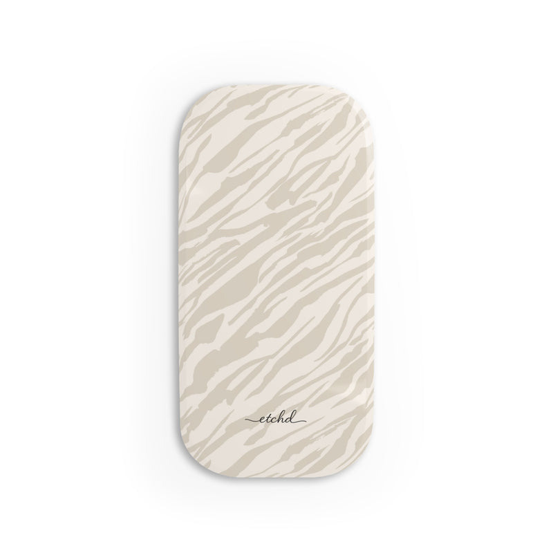 Beige Zebra Anneau de maintien clipsable-zoom-