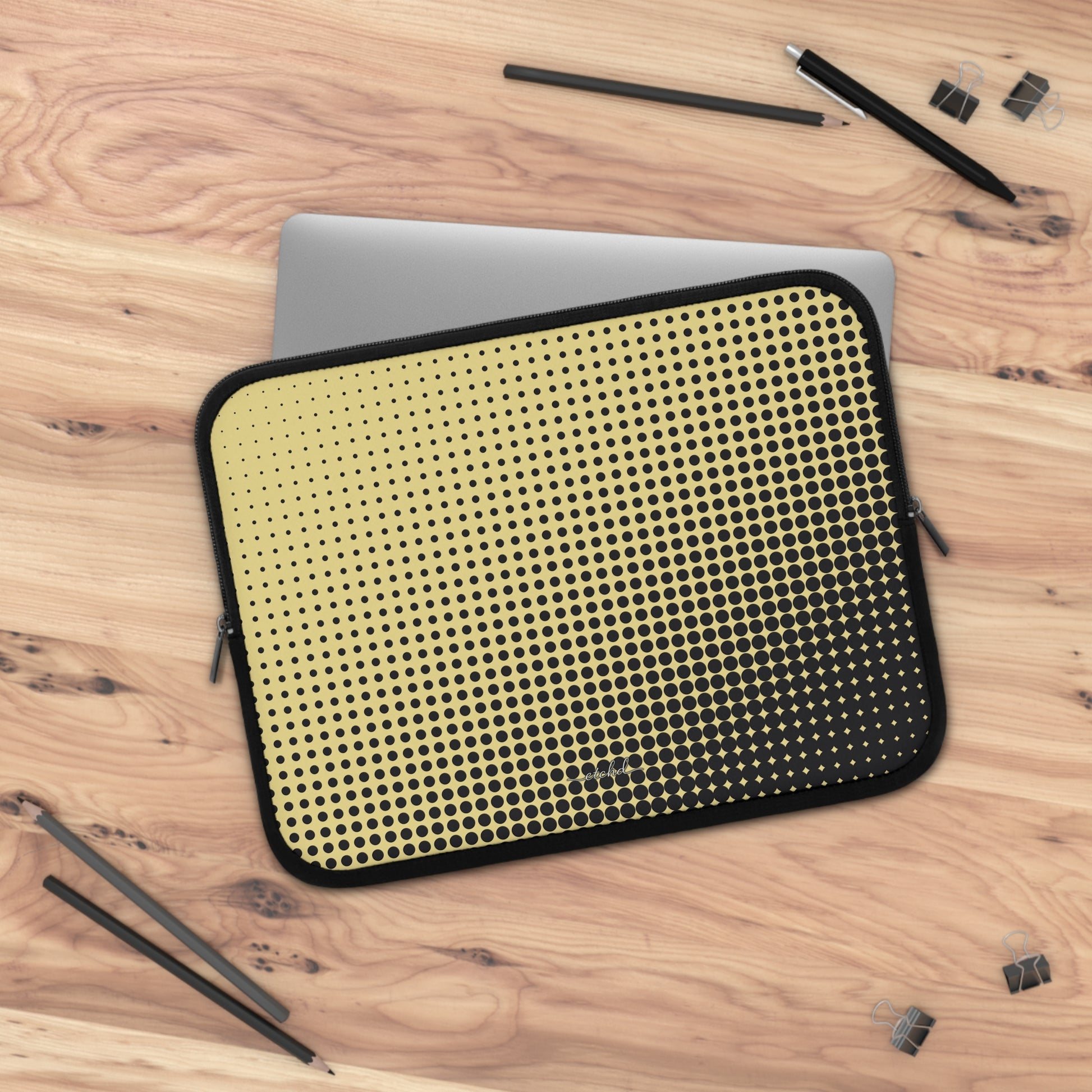 Butter Halftone Laptophülle-9