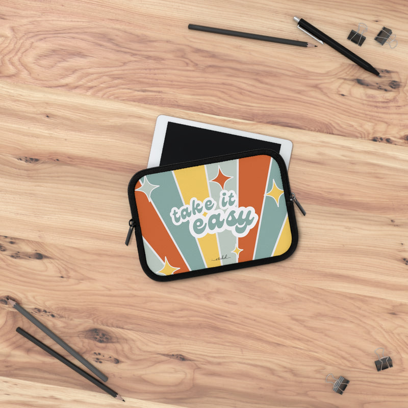 Take It Easy Laptop Sleeve by etchd, view 14