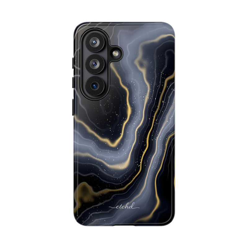 Obsidian Gold Phone Case by etchd, view 61