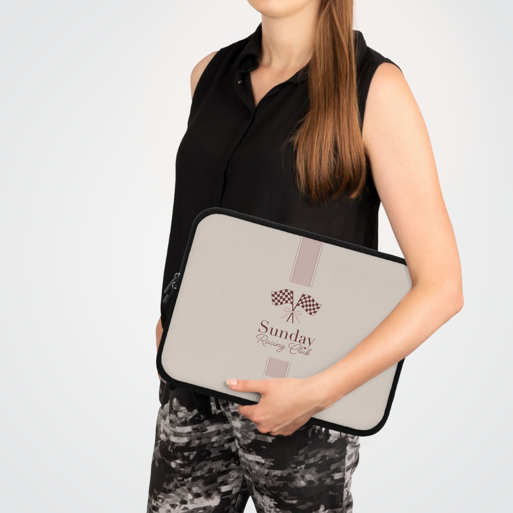 Sunday Racing Laptop Sleeve by etchd, view 6