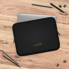 Etchd Signature Black Laptop Sleeve by etchd, view 5