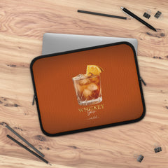 Whiskey Sour Laptop Sleeve by etchd, view 5