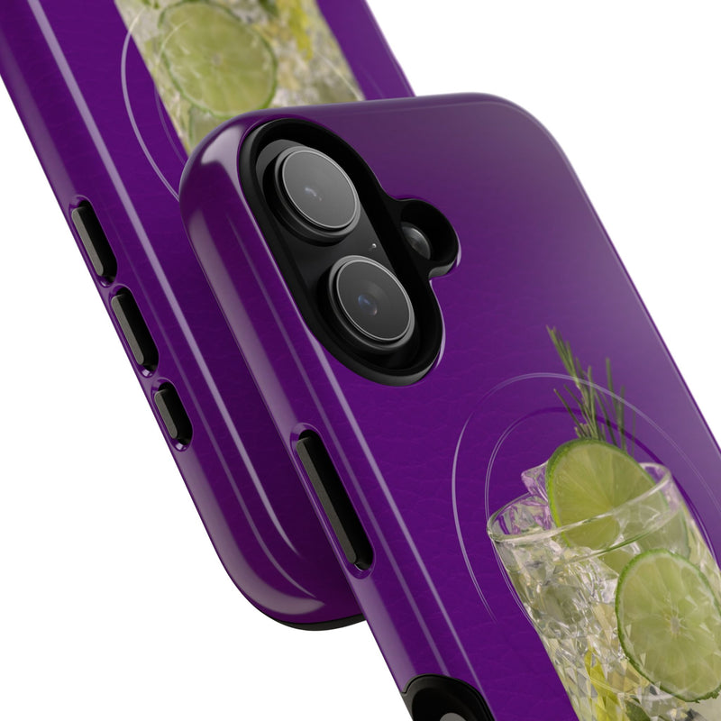 Gin & Tonic Magnetic Phone Case by etchd, view 87