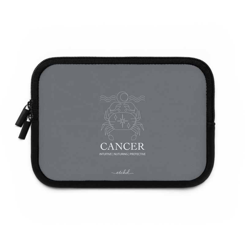 Cancer Laptop Sleeve by etchd, view 2