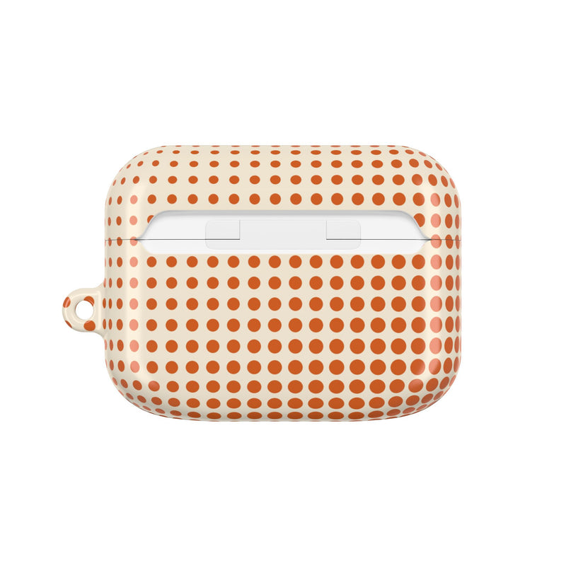 Tangerine Halftone AirPod Case by etchd, view 7