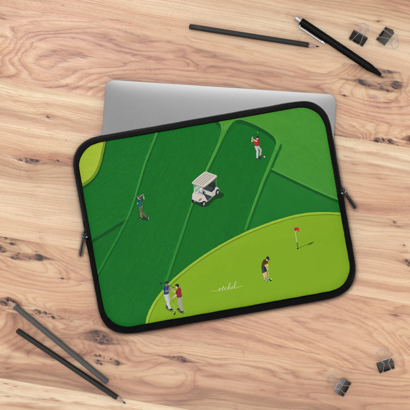 Golfers Laptop Sleeve-zoom-