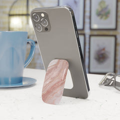 Rose Quartz Click-On Phone Grip by etchd, view 2