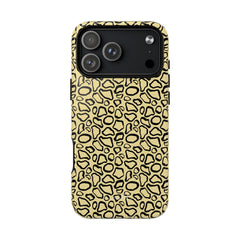Abstract Print Butter Magnetic Phone Case by etchd, view 31