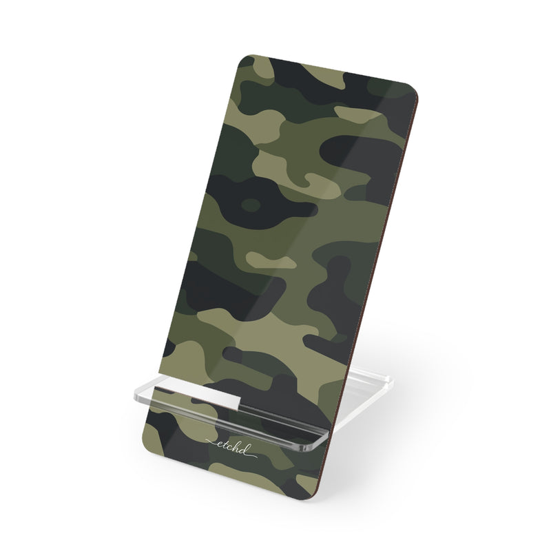 Green Camo Phone Stand-zoom-
