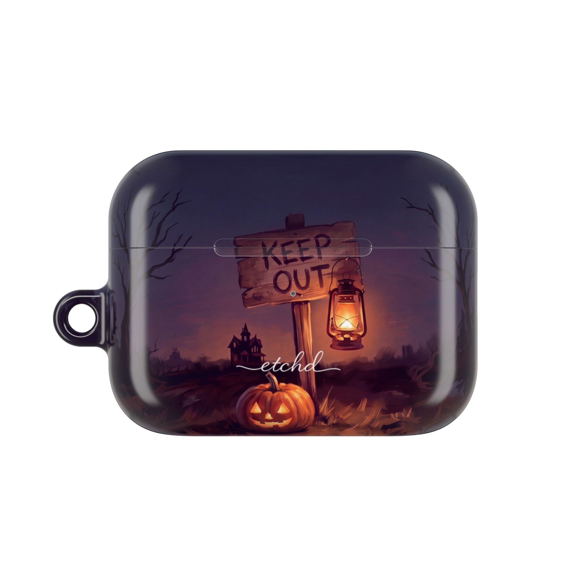 Keep Out AirPod Case by etchd, view 2