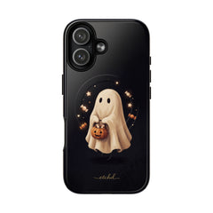 Candy Ghost Magnetic Phone Case by etchd, view 25