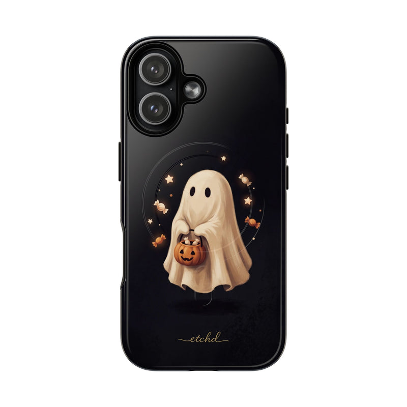 Candy Ghost Magnetic Phone Case by etchd, view 25