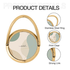 Earth Tone Hoop Ring Holder by etchd, view 5