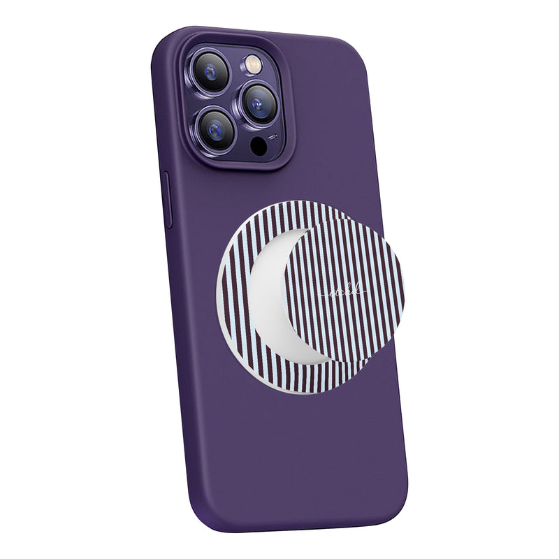 Plum And Blue Phone Grip And Stand-zoom-