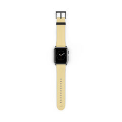 Butter & Cream Striped Cinturino per smartwatch di etchd