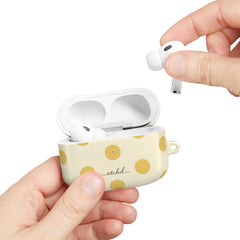 Butter & Cream Polka Dot AirPod Case by etchd, view 11