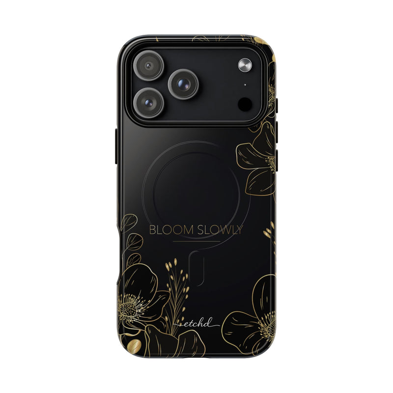 Bloom Slowly Magnetic Phone Case by etchd, view 16