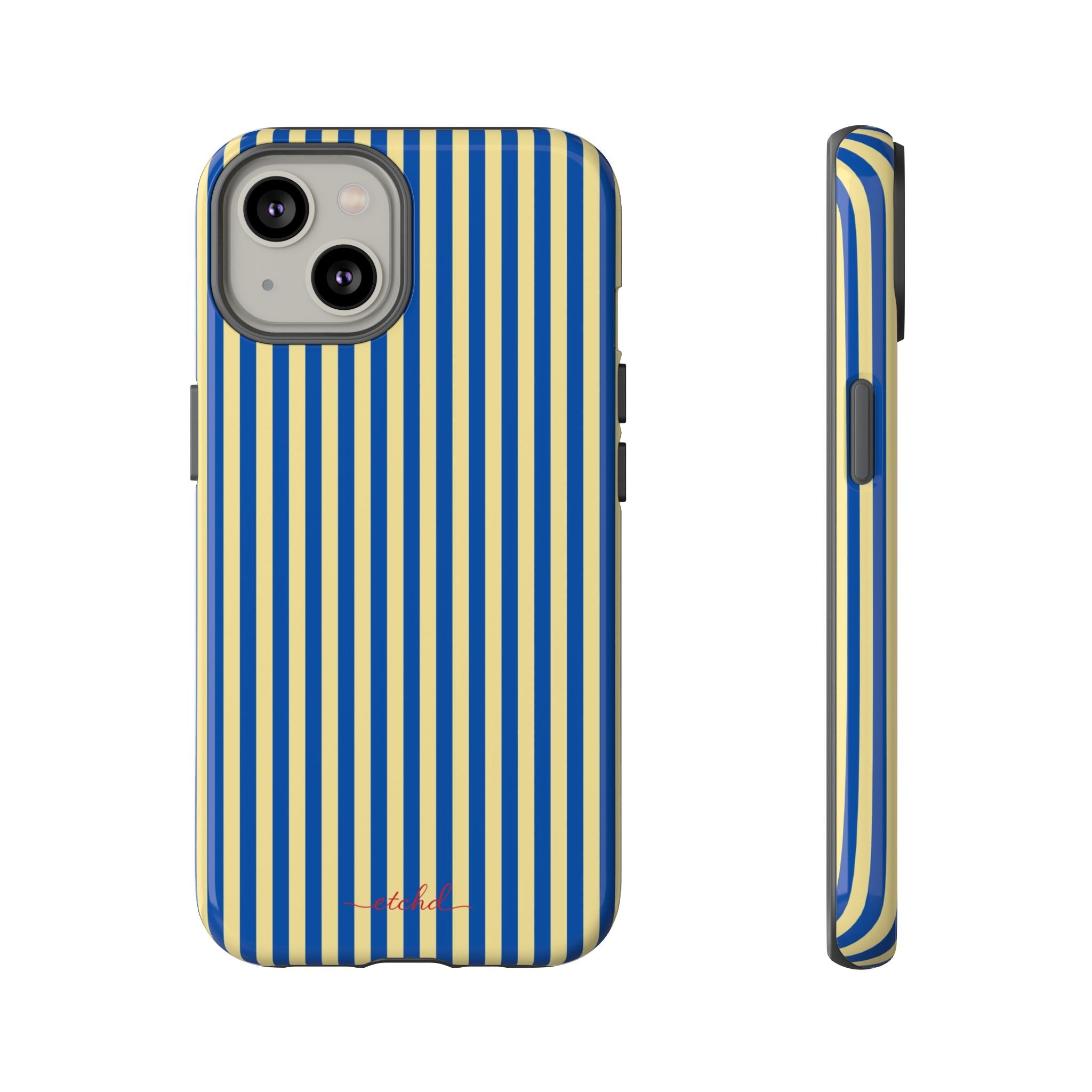 Cobalt And Butter Phone Case by etchd, view 2