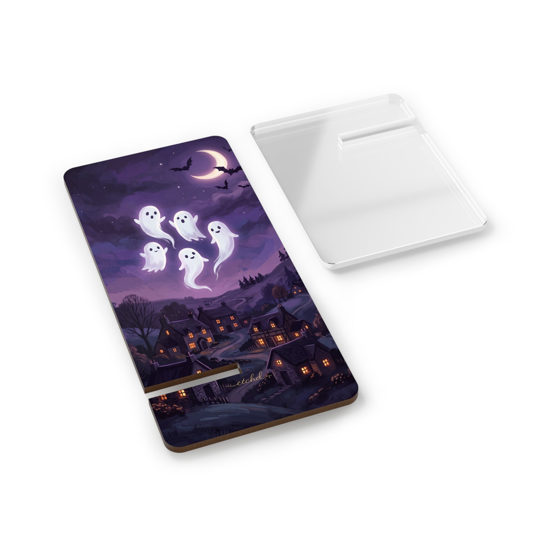 Ghost Parade Phone Stand by etchd, view 2