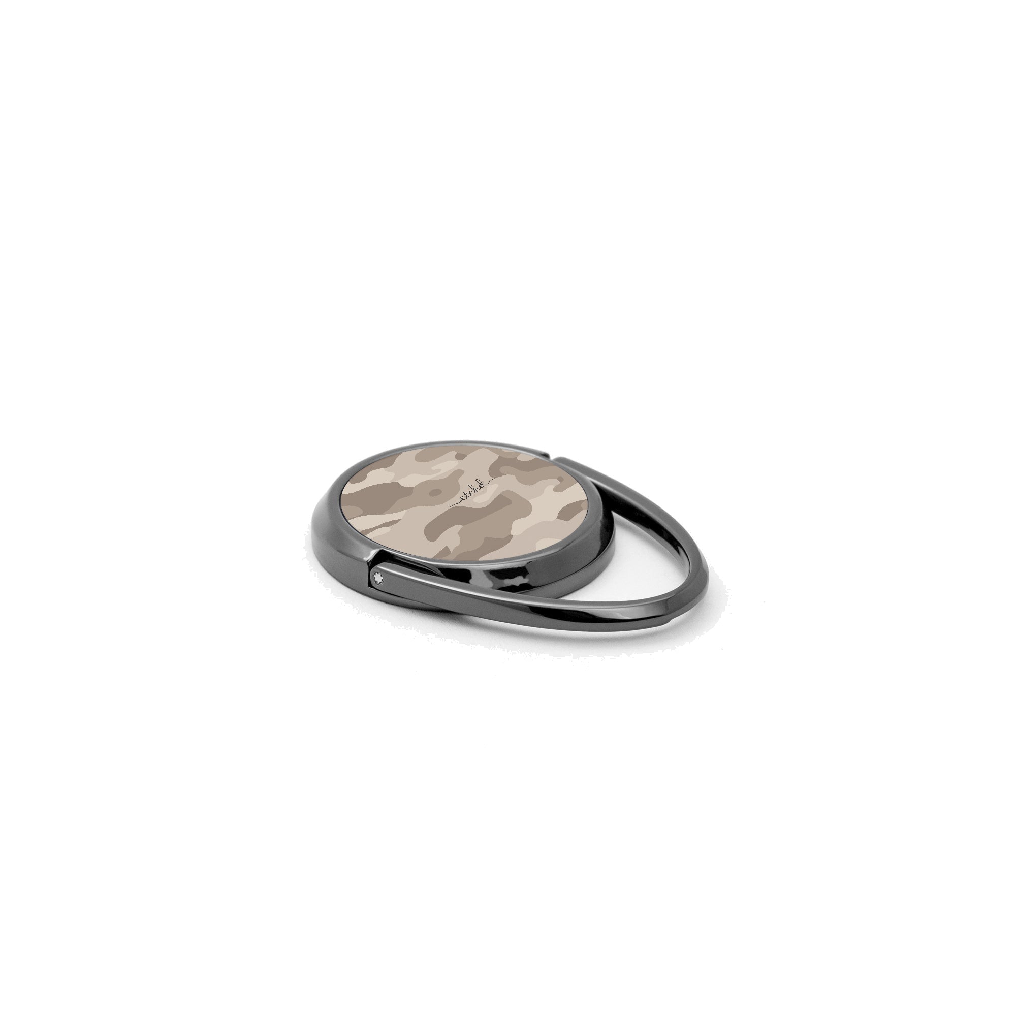 Beige Camo Phone Ring Holder by etchd, view 2