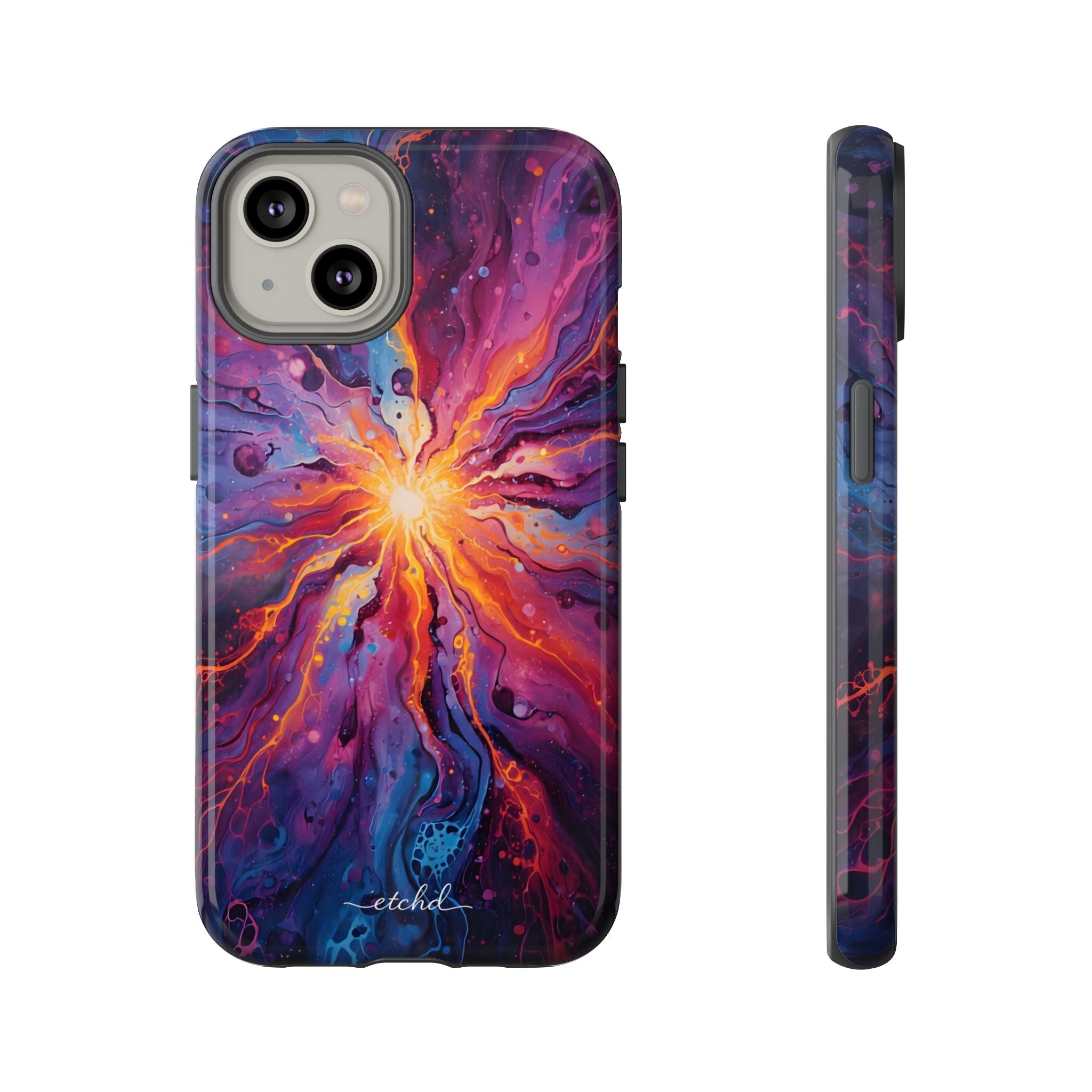 Supernova Phone Case by etchd, view 2