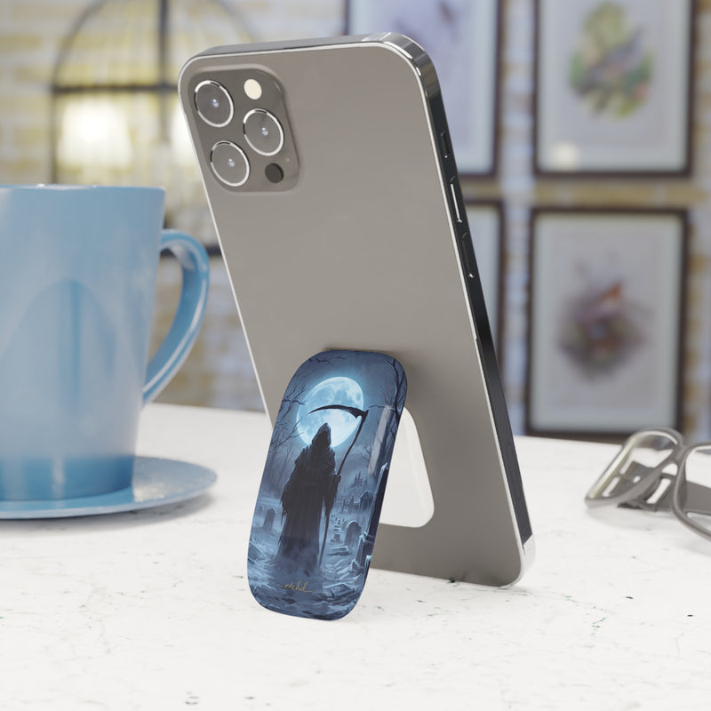 The Reaper Click-On Phone Grip by etchd, view 3