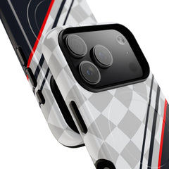 Checkered Flag Magnetic Phone Case by etchd, view 99