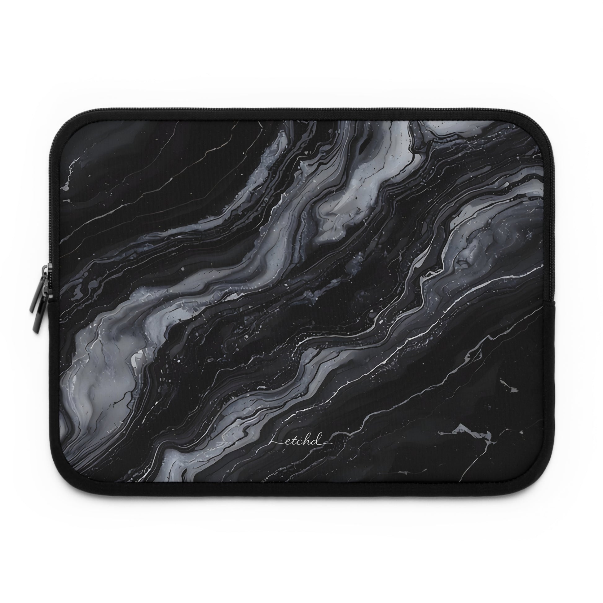 Onyx Pearl Laptop Sleeve by etchd