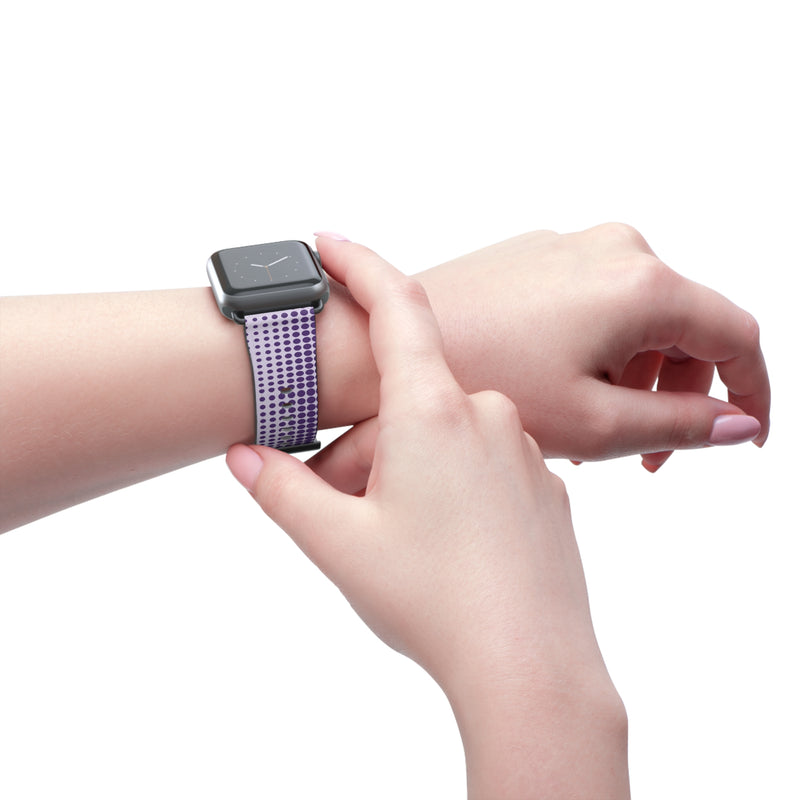 Grape Halftone Smartwatch Strap by etchd, view 11