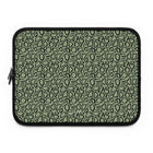 Abstract Print Sage Laptop Sleeve