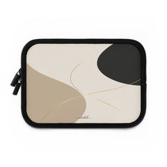 Neutral Curves Laptop Sleeve by etchd, view 2