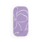 Lilac & Cream Floral Click-On Phone Grip