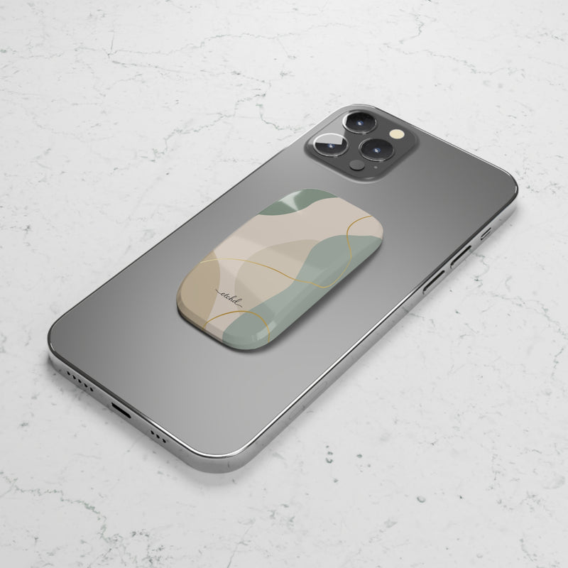 Earth Tone Click-On Phone Grip-zoom-