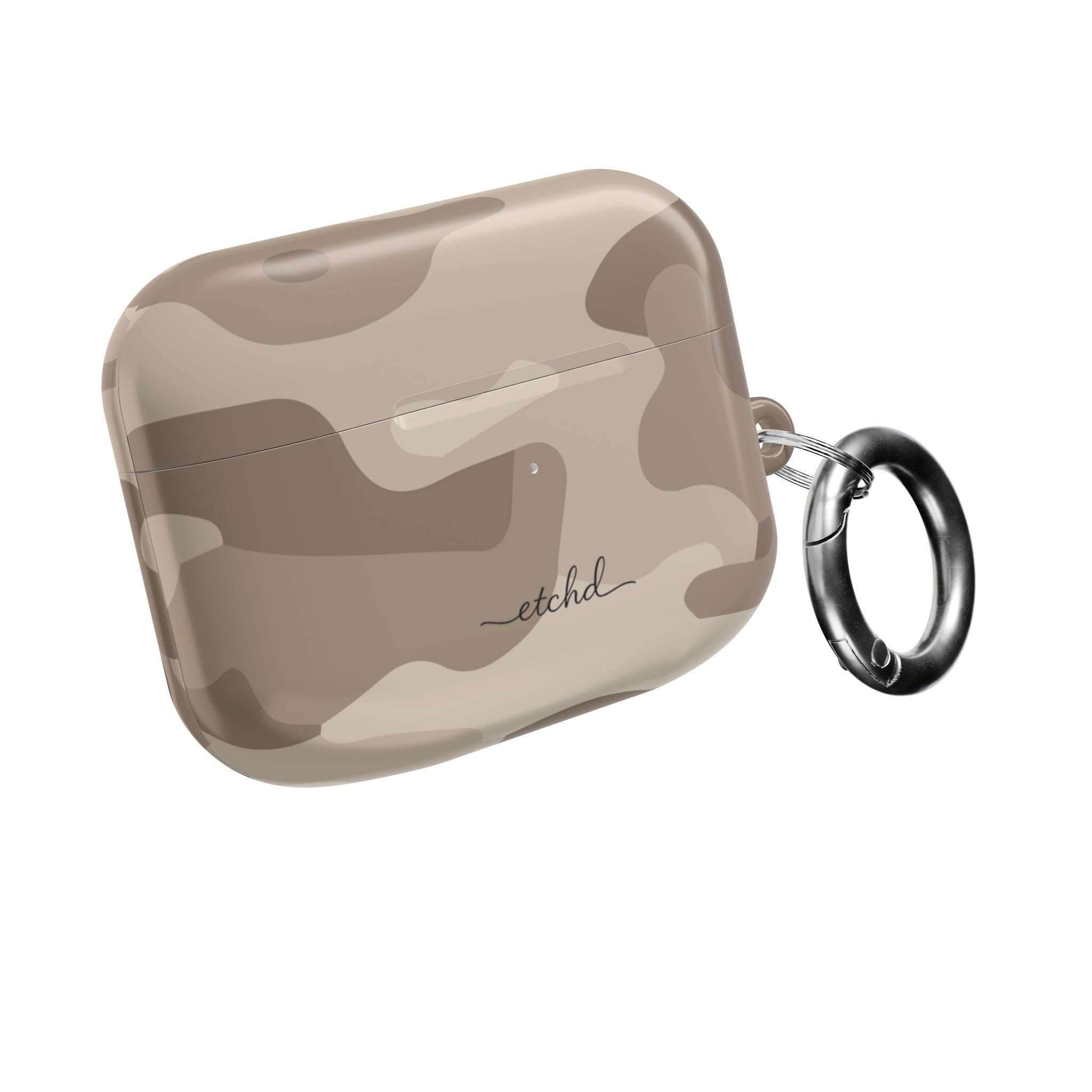 Beige Camo AirPod Case by etchd, view 8
