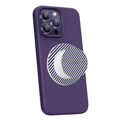 Navy & Cream Striped Diagonal Phone Grip And Stand by etchd, view 7