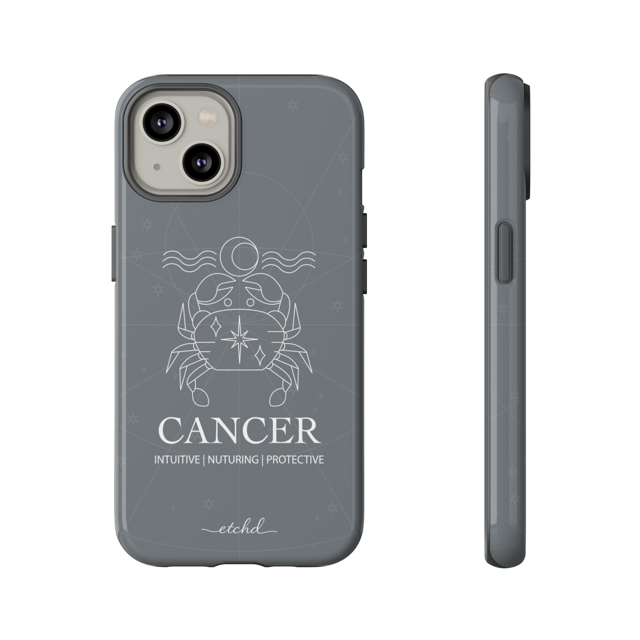 Cancer Phone Case by etchd, view 2