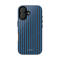 Espresso And Cerulean Magnetic Phone Case by etchd, view 25