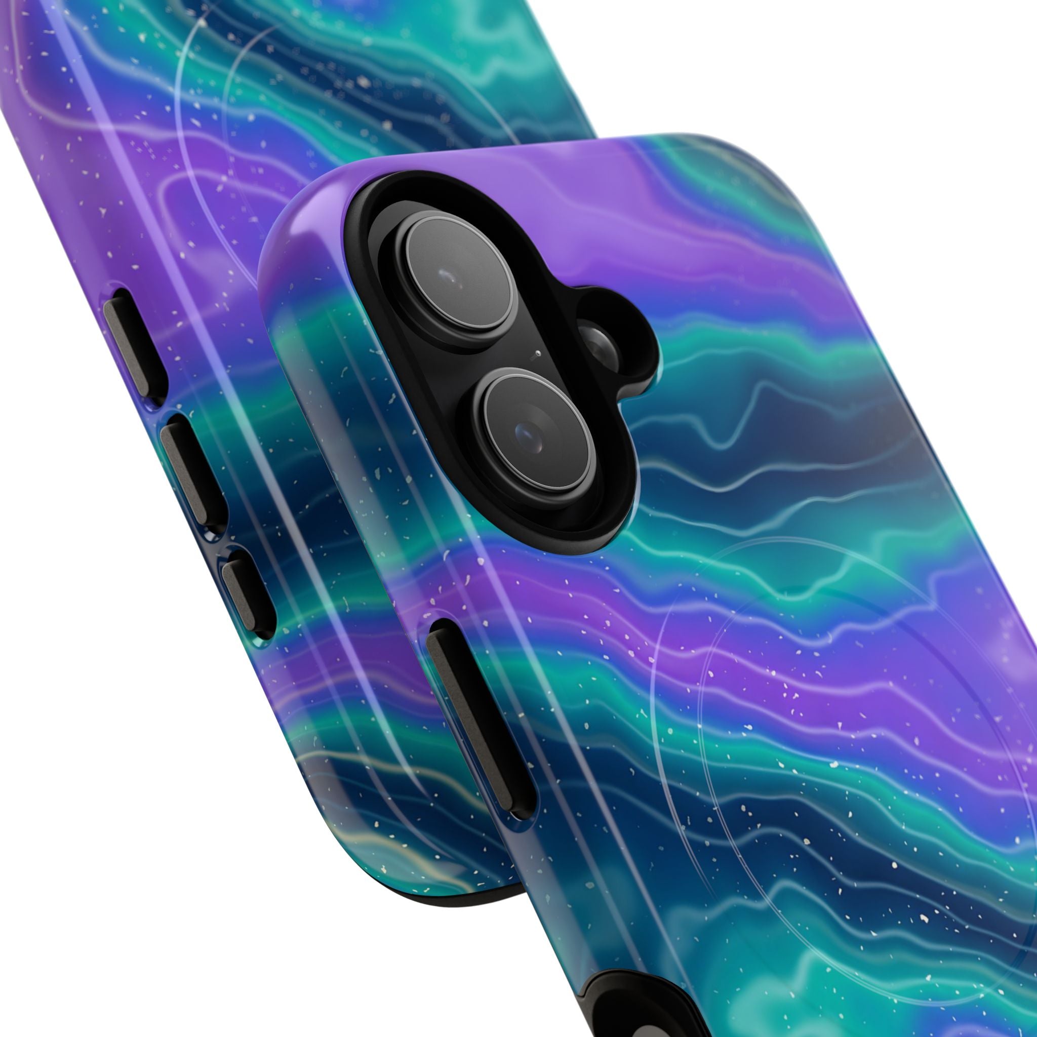Peacock Ink Magnetic Phone Case by etchd, view 87