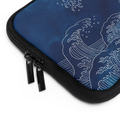 Ocean Wave Laptop Sleeve by etchd, view 2